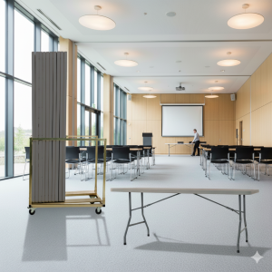 21 Maxchief XL180 Vintage klapborde inkl. bordvogn