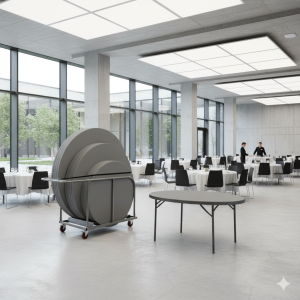 12 Zown Planet Ø160 klapborde inkl. bordvogn