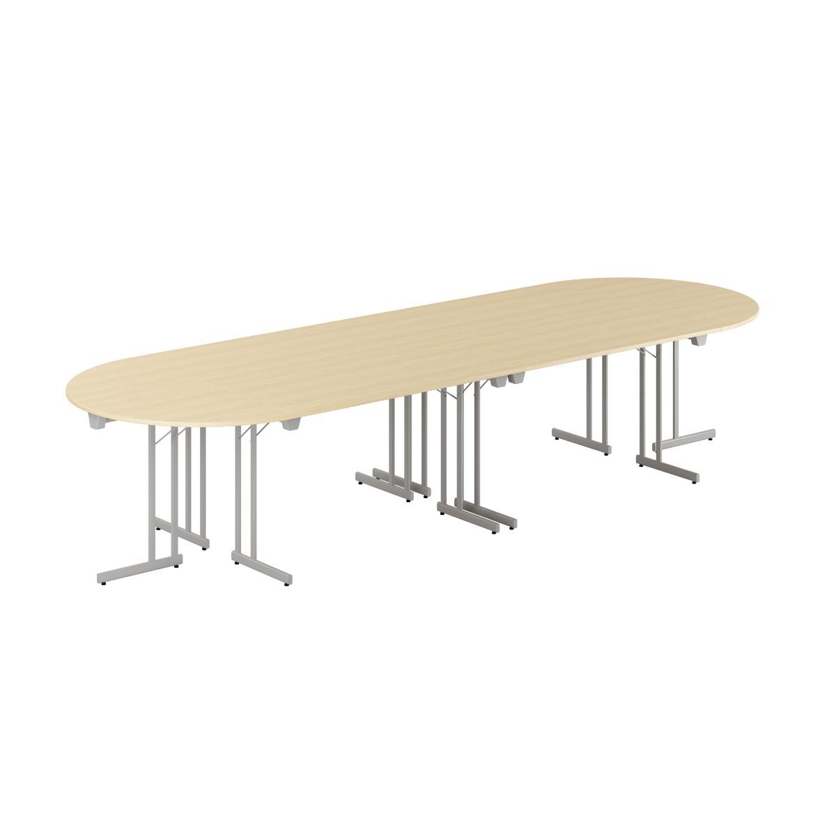 Billede af Konferencebord - 360x120cm - Sammenklappeligt bord - Urban-grå