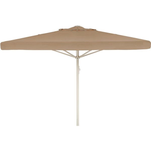 Kæmpeparasol v. 2 - 3x3m m/frisekant 280gr/m2 Polyester dug