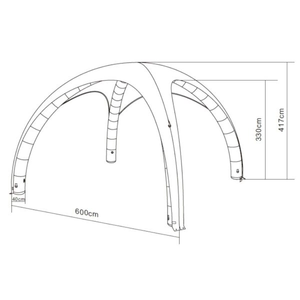 Komplet Air Cover 6x6m - Fullprint