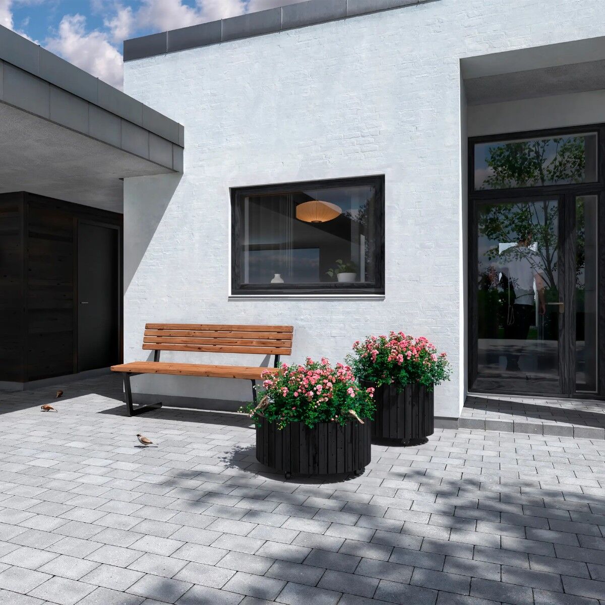 Relax bænk ThermoWood®