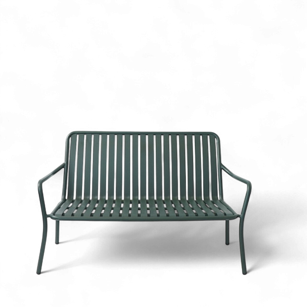 Loungesofa metal, stabelbar