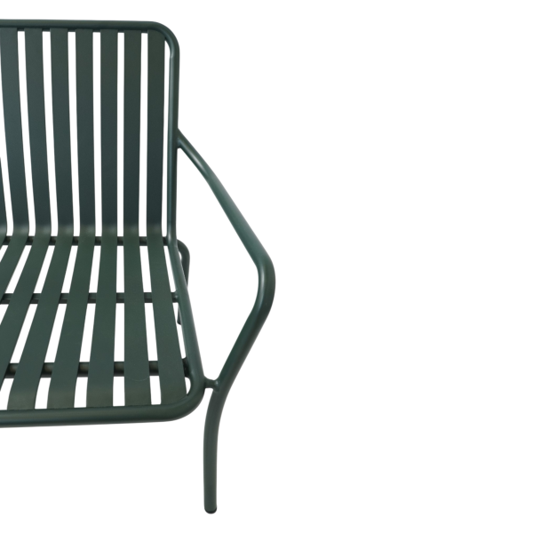 Loungesofa metal, stabelbar
