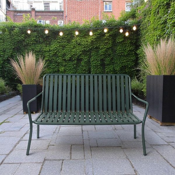 Loungesofa metal, stabelbar