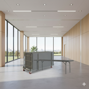 18 Zown XL240 klapborde inkl. bordvogn