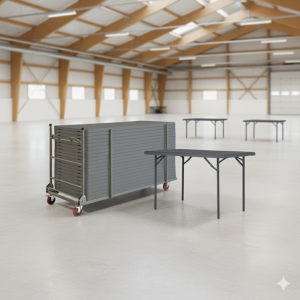 24 Zown XL120 klapborde inkl. bordvogn