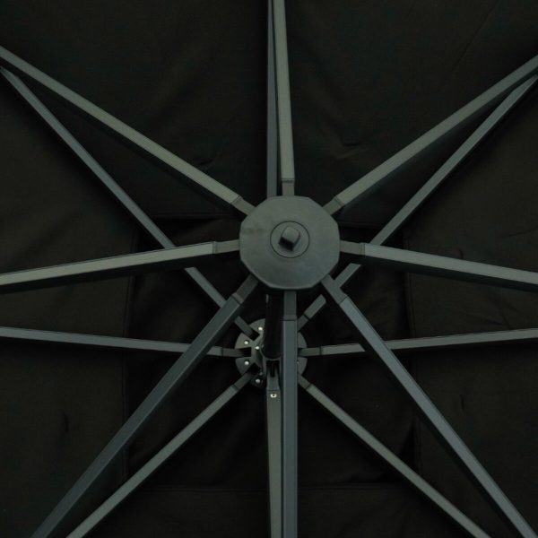 Corner Parasol v.2 3x3m 280gr/m2 Polyester dug - NY - Image 7