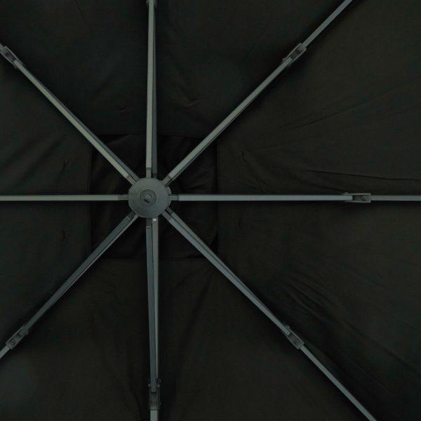 Corner Parasol v.2 3x3m 280gr/m2 Polyester dug - NY - Image 6
