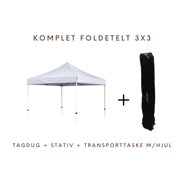 Foldetelt Komplet 3x3m Economy - Image 2
