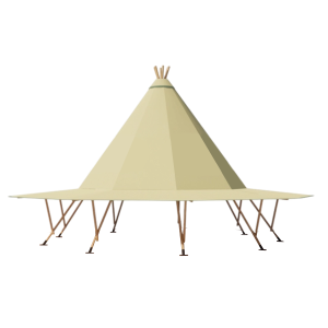 Teepee 10,5x10,5m PVC