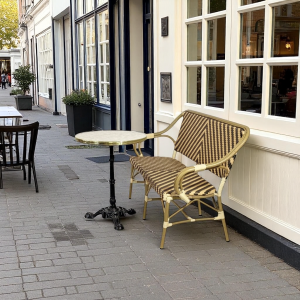 Cafépakke Paris med bænk