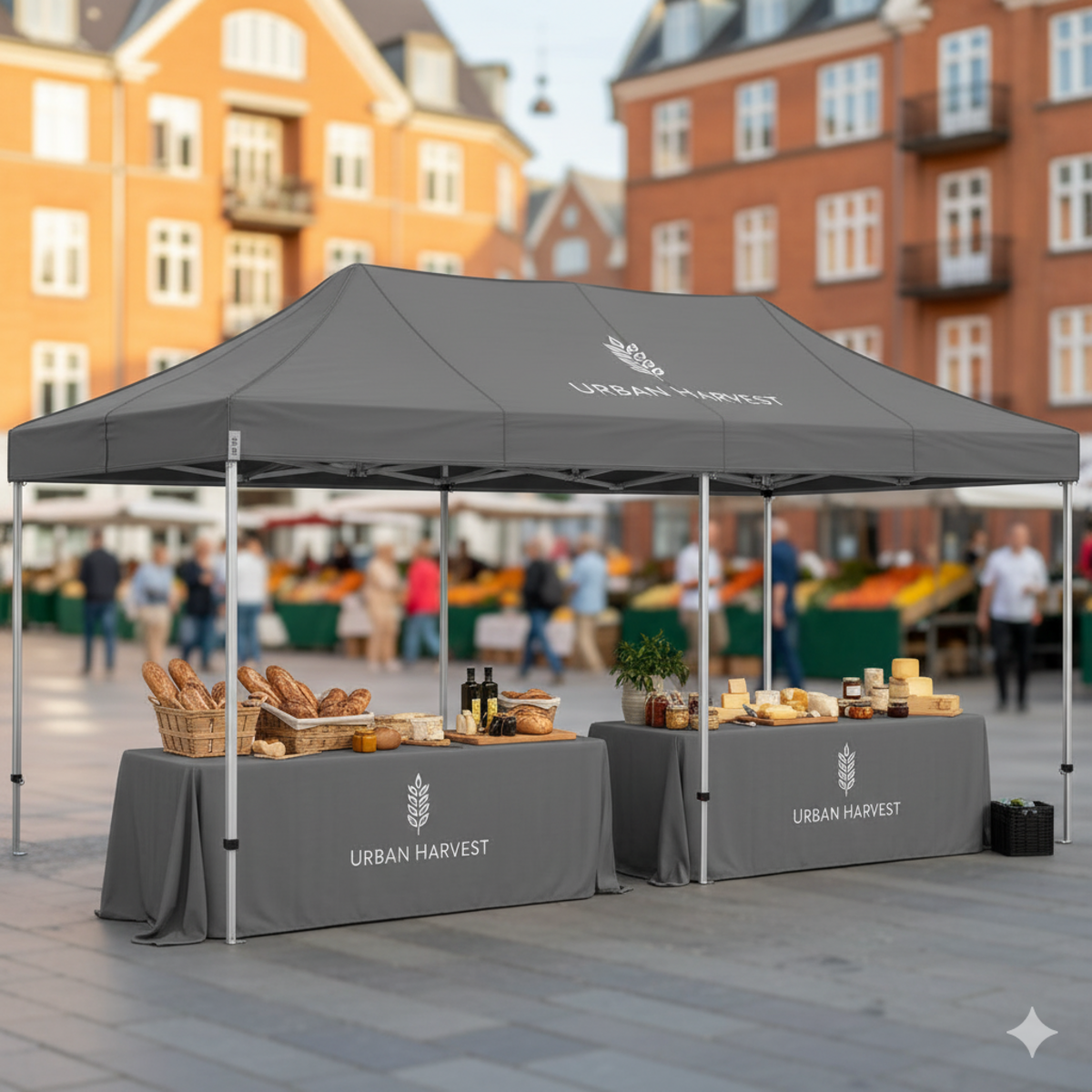 Foldetelt Komplet 3x6m Premium Plus