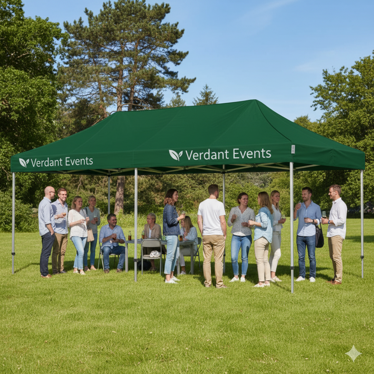 Foldetelt Komplet 3x6m Premium Plus