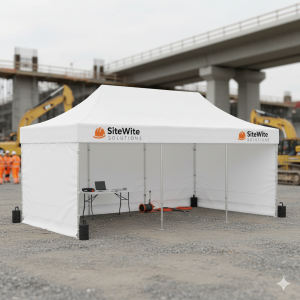 Stand Up Foldetelt Komplet 4x8m Premium Plus