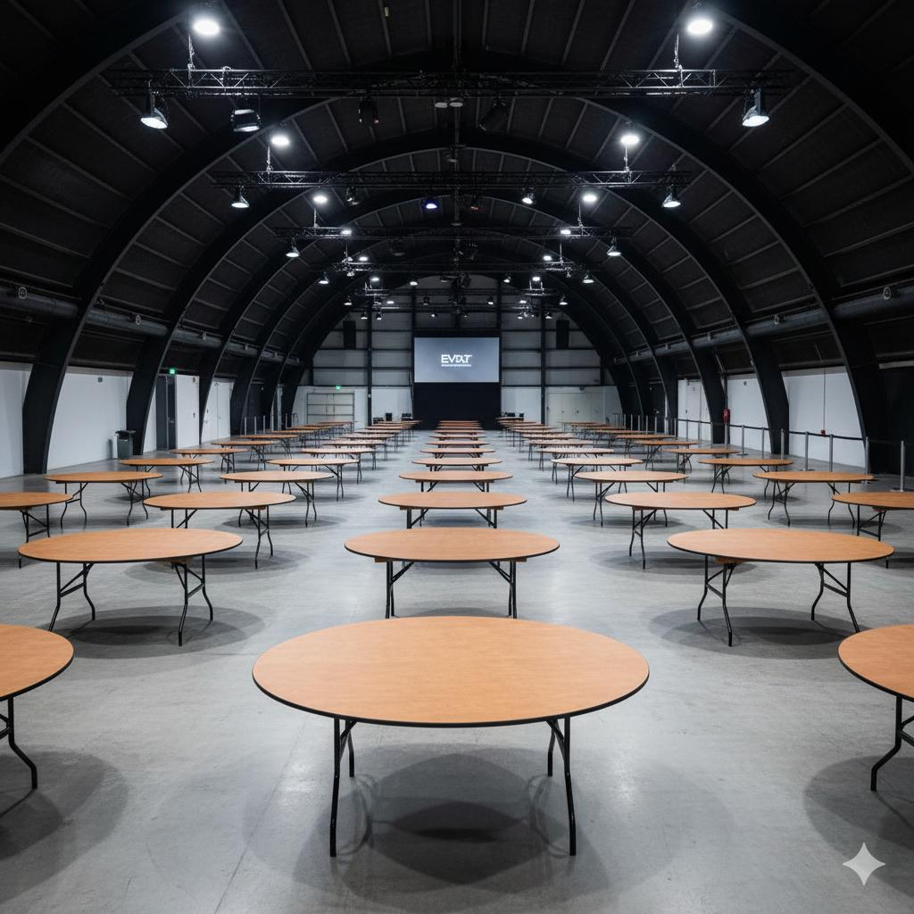 EVENT bord Ø120x73 cm