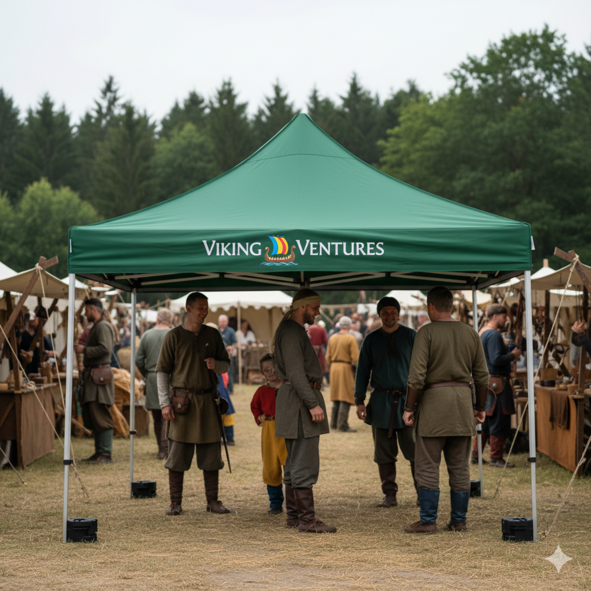 Foldetelt Komplet 4x4m Premium Plus