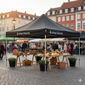 Stand Up Foldetelt Komplet 4x4m Premium Plus