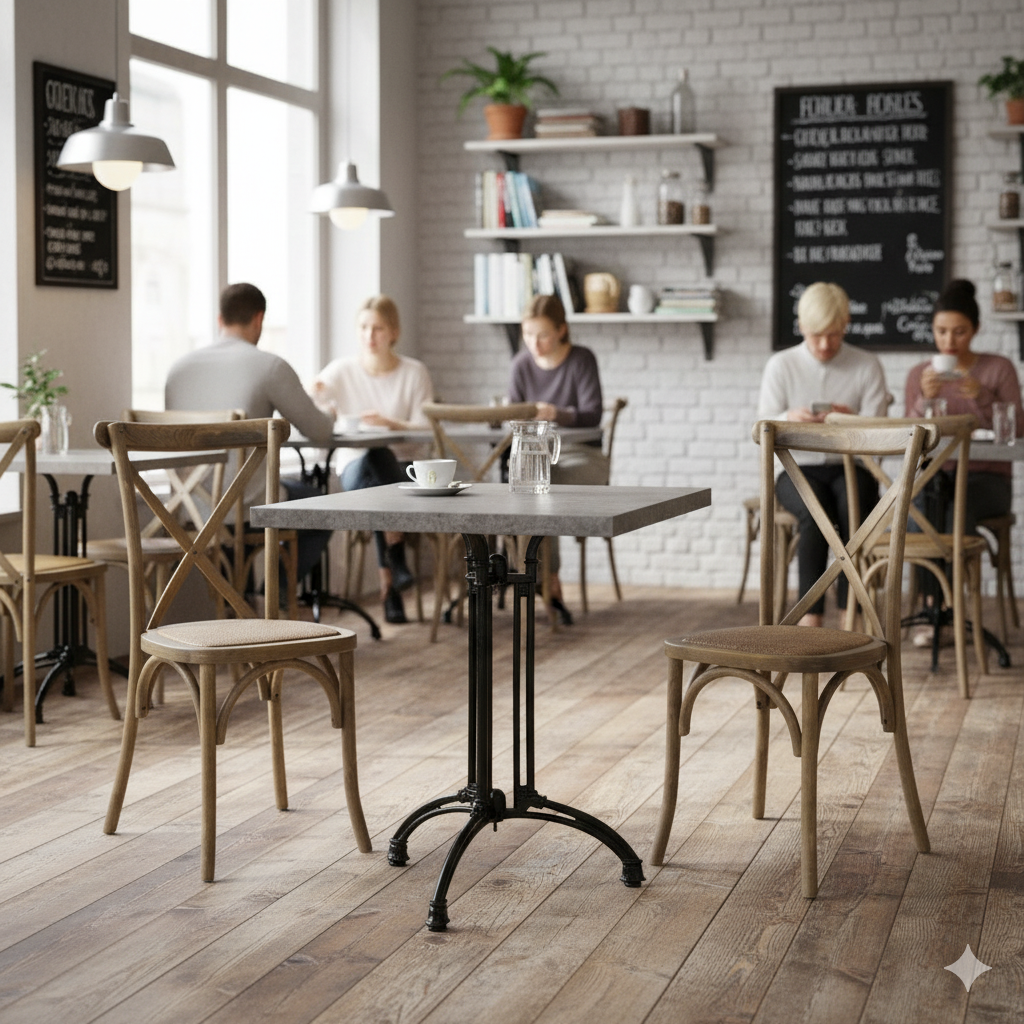 Cafépakke Crossback med flet