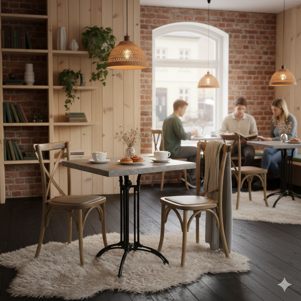 Cafépakke Crossback med flet