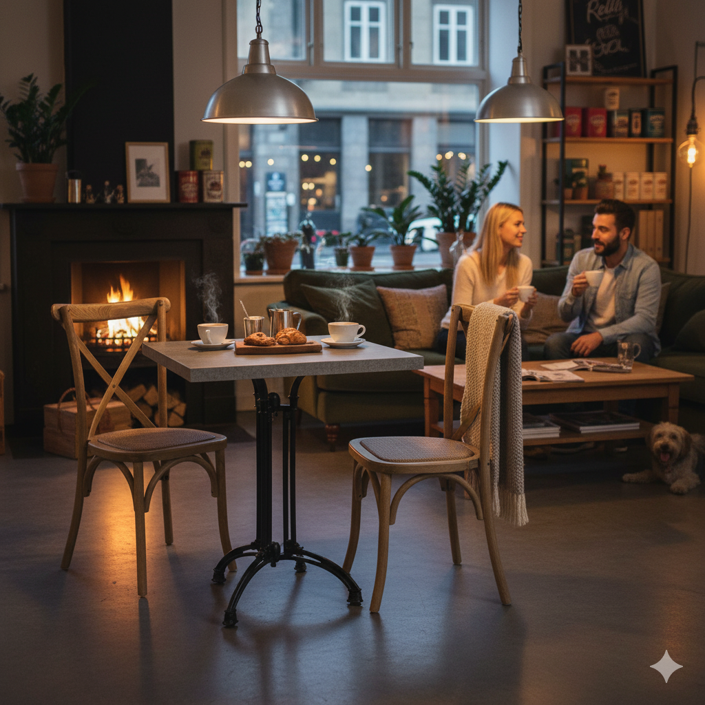 Cafépakke Crossback med flet