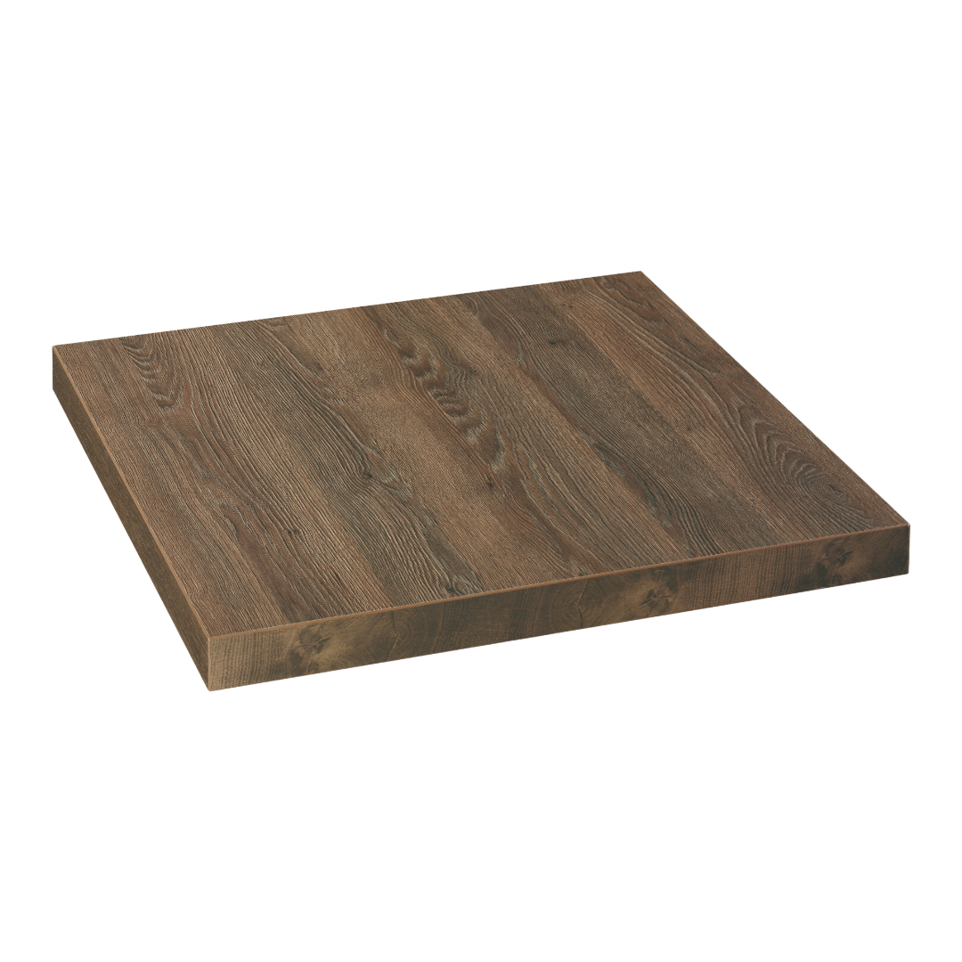 Havanna Oak bordplade firkantet DuroLight Woodstyle - 70x70 cm