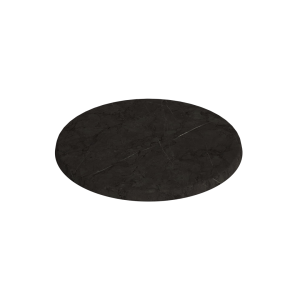 Grå marmorlook bordplade rund