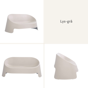Loungesofa, stabelbar