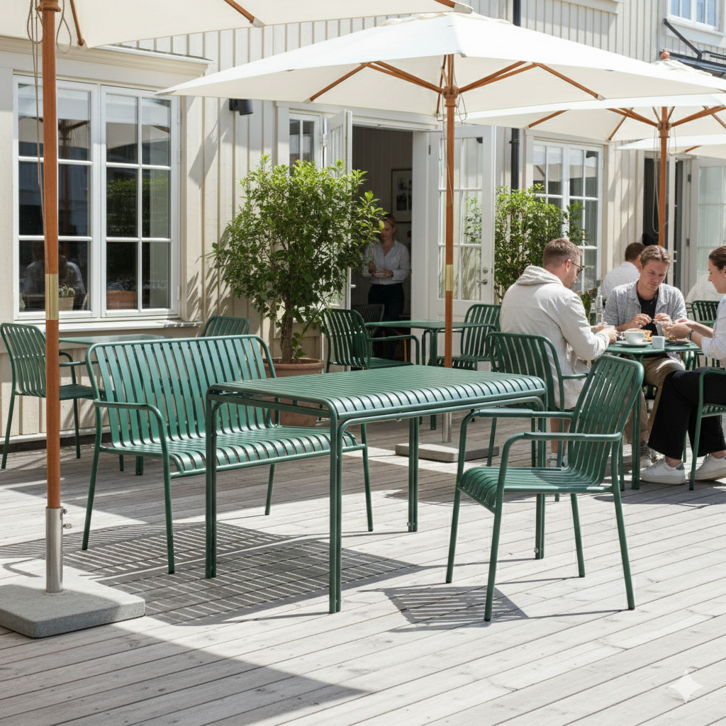 Rimini metal sofa, stabelbar