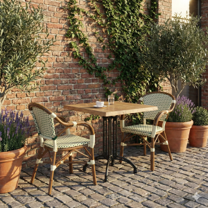 Avalon Pine bordplade firkantet