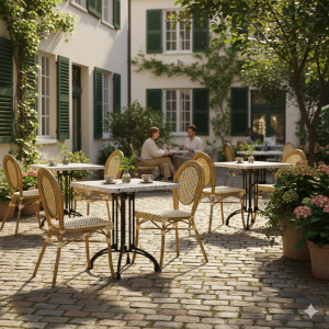 Terrazzolook bordplade firkantet