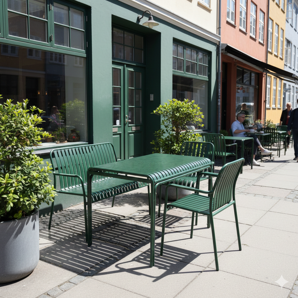 Rimini metal sofa, stabelbar