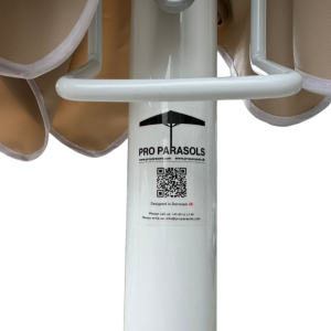 AD Parasol 3x3m m/frise