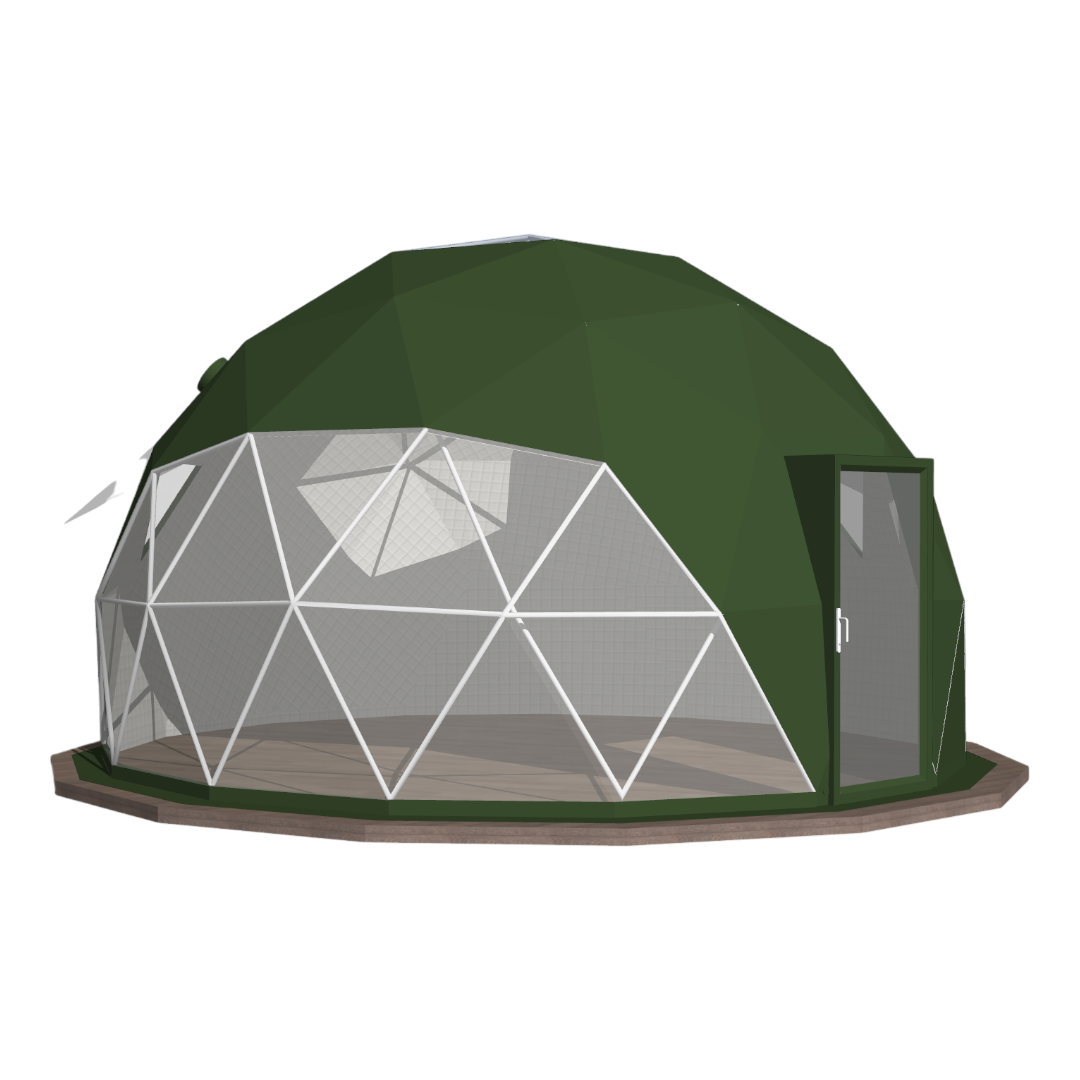 Nordic Igloos 6m - Grøn pvc