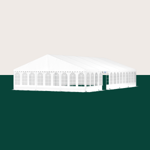 Partytelt Komplet 9 x 15 mtr. HVID