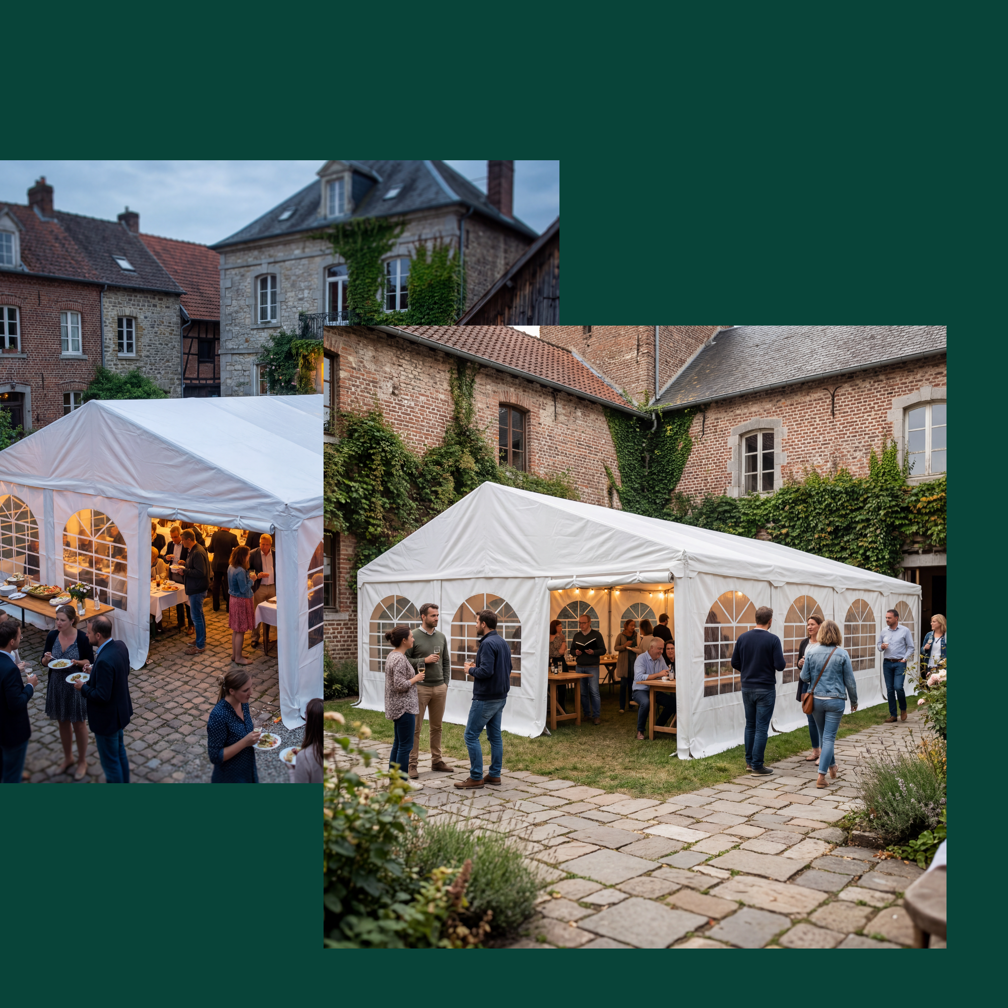 Tent for Events Komplet 6x8m