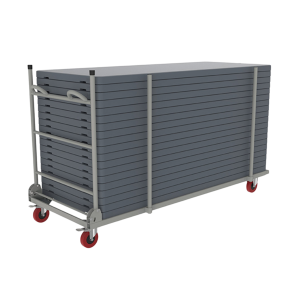 Zown Bordvogn L-Trolly inkl. 20 borde