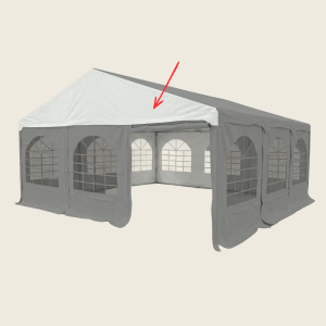 Tent for Events Tag med gavl