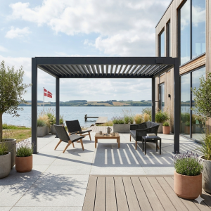 Luxus Pergola 4x4m