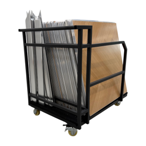 25m2 Dansegulv inkl. aluprofiler og vogn