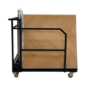 25m2 Dansegulv inkl. aluprofiler og vogn