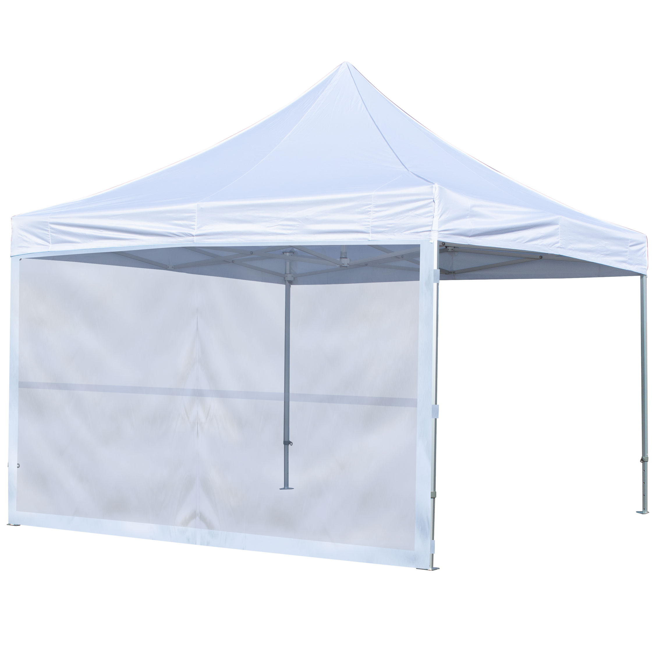 StandUp side panorama 4m - Hvid