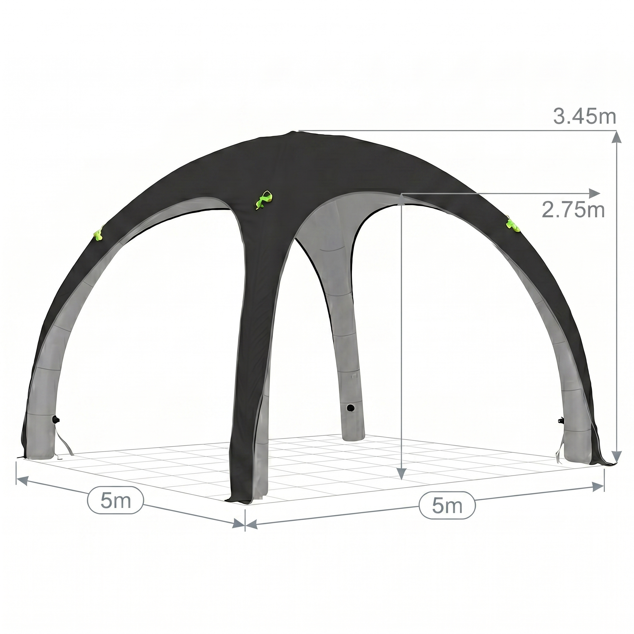 Komplet Air Cover 5x5m