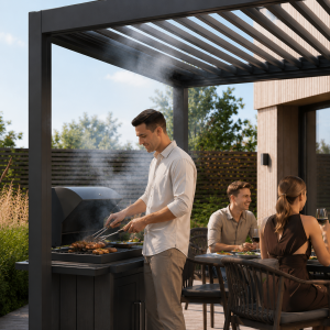 Luxus Pergola 4x4m