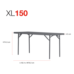 Zown New Classic - klapbord XL 150x76 cm