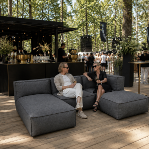 Cozy Lounge Retreat | Mørk grå