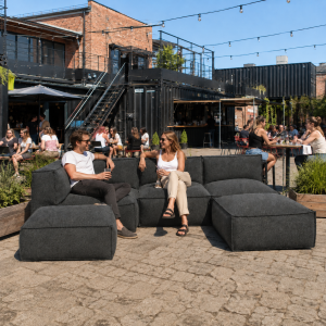 Cozy Lounge Family | Mørk grå