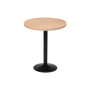 Sawcut Oak bordplade rund Lamidur
