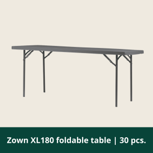 Zown XL180 klapbord | 30 stk.