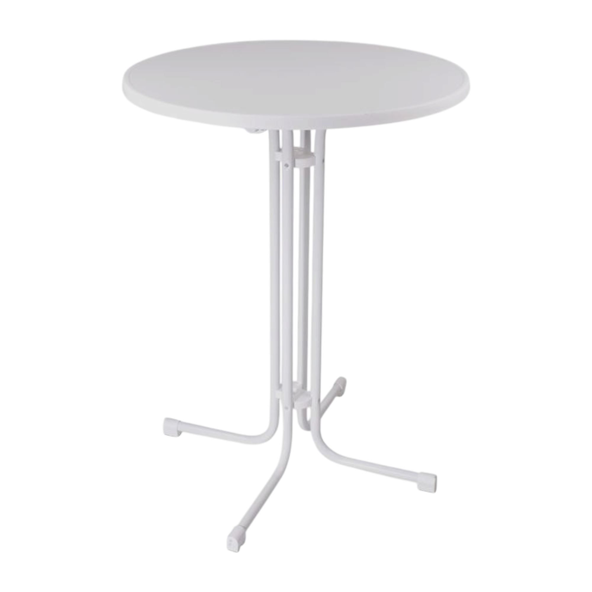 Limburg Ståbord Ø80cm - Hvid-hvid